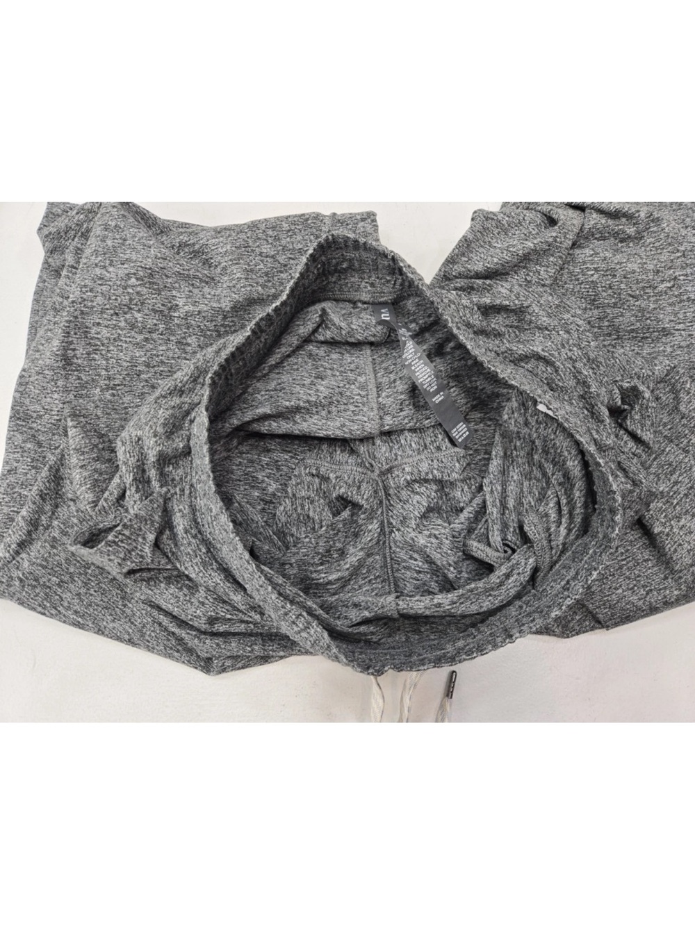 VUORI Halo Wide Leg Pant Dreamknit 31" Gray Black Heathered Size M Womens - Picture 2 of 13
